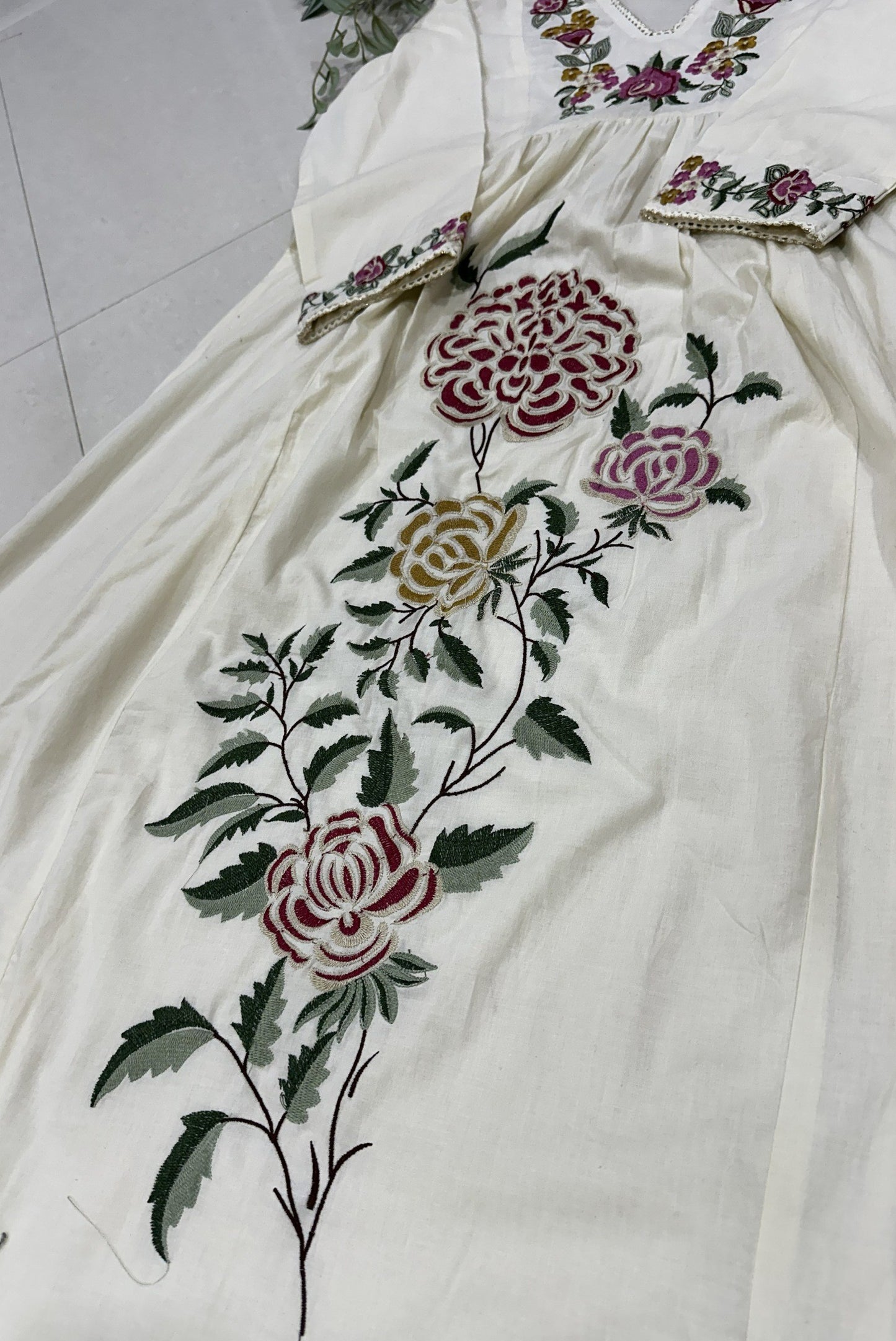 Premium Embroidery A-Line Kurta Set_KE-0211-17