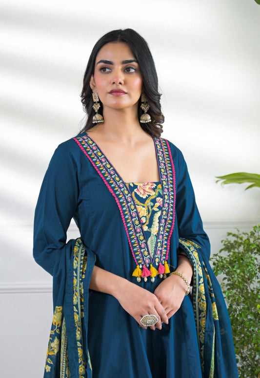 Premium Anarkali Kurta Set_KE-0211-09
