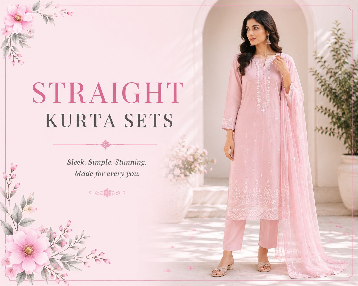 Straight Kurta Sets