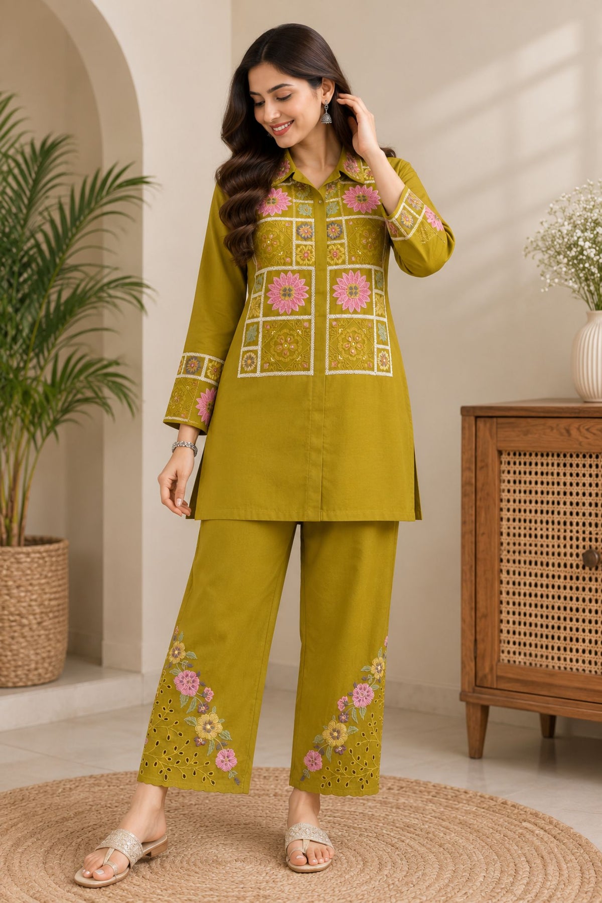Pure Chinon Co-ord Set_KE-0211-93