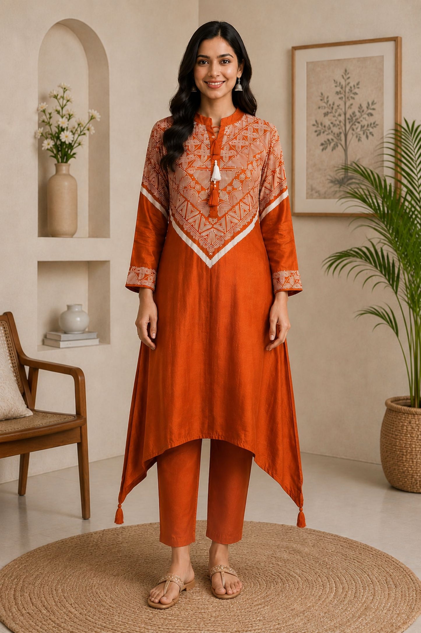 Pure Gajji Silk Co-ord Set_KE-0211-104