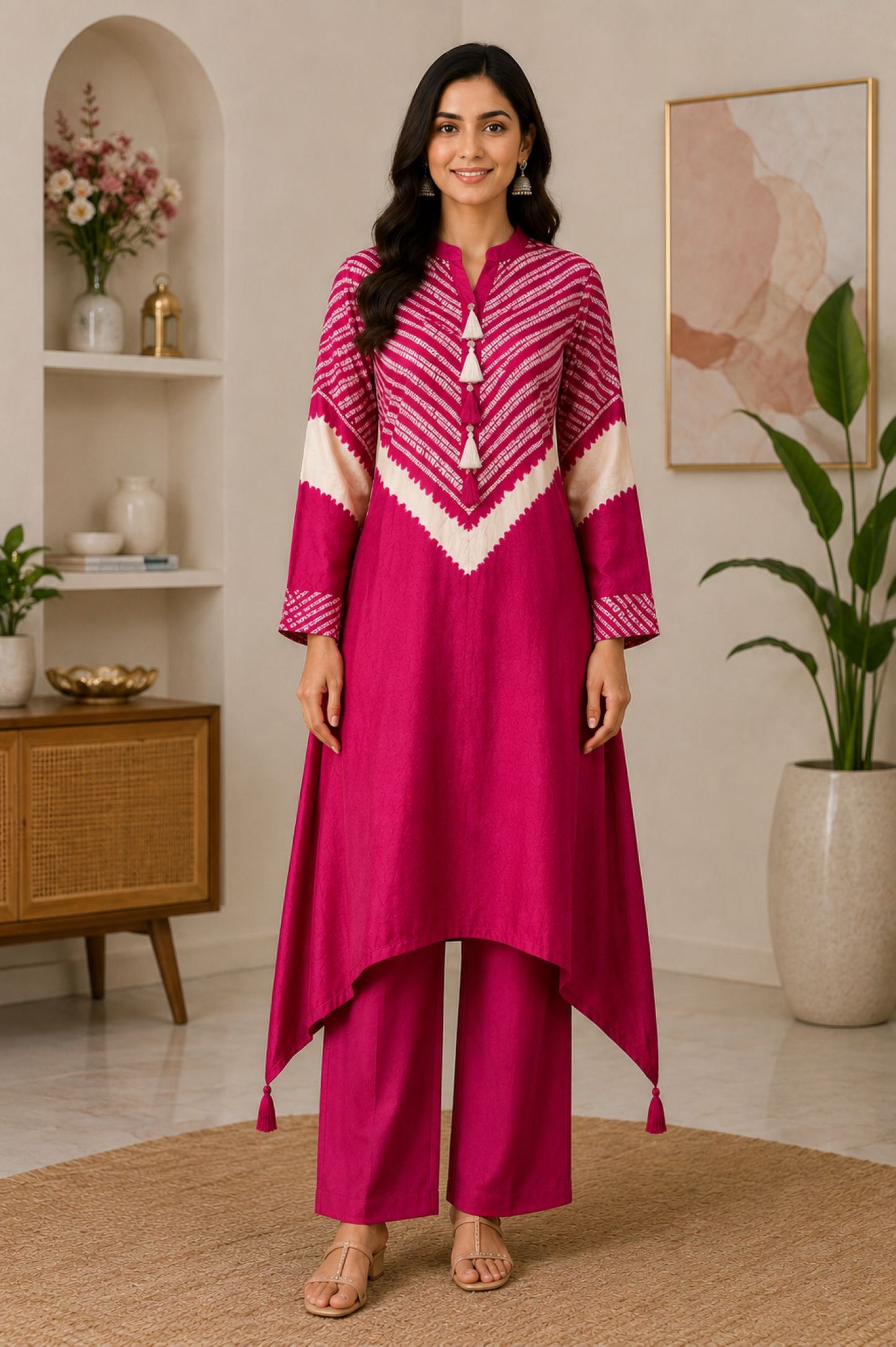 Pure Gajji Silk Co-ord Set_KE-0211-103