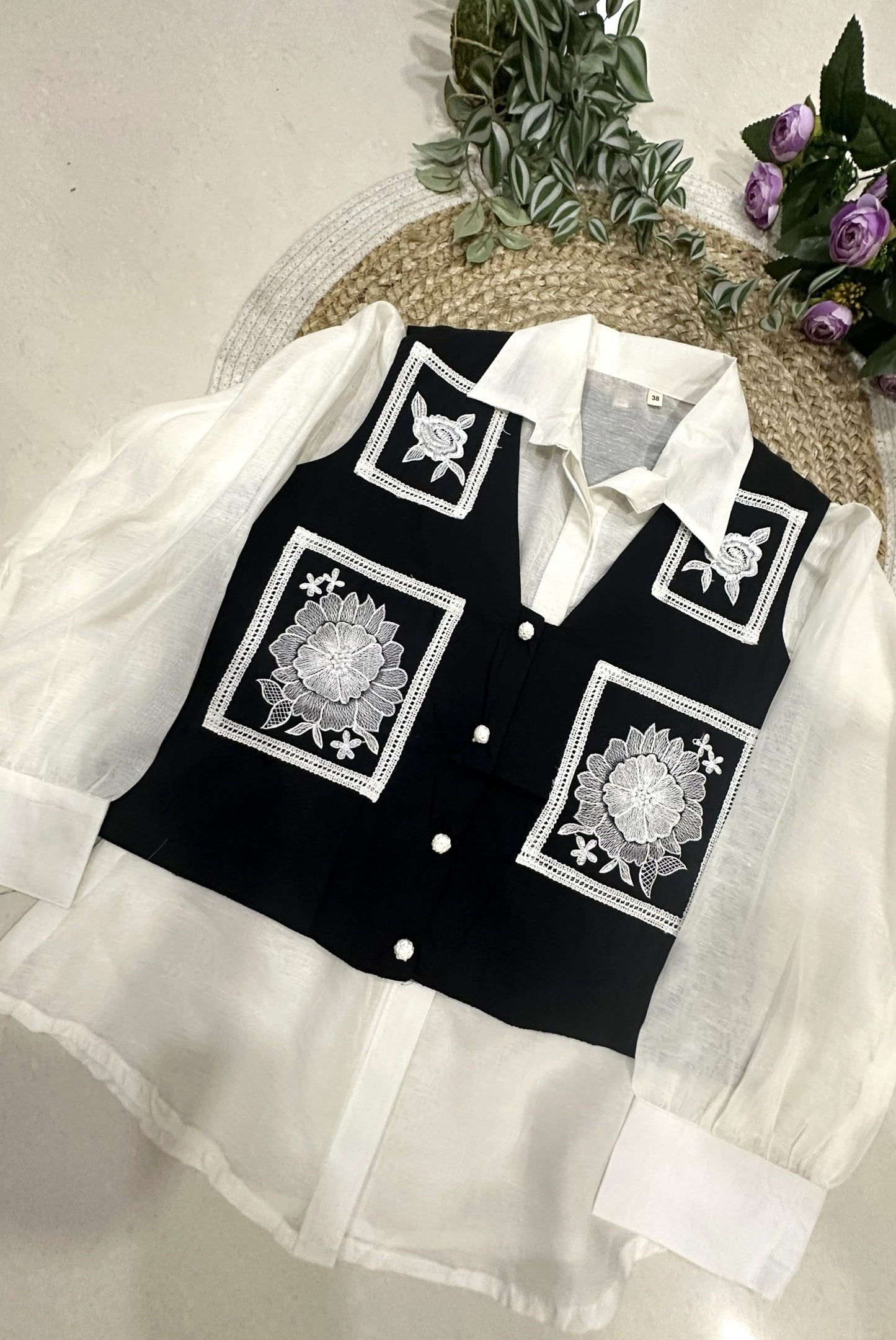 Cotton Co-ord Set with Jacket_KE-0211-91