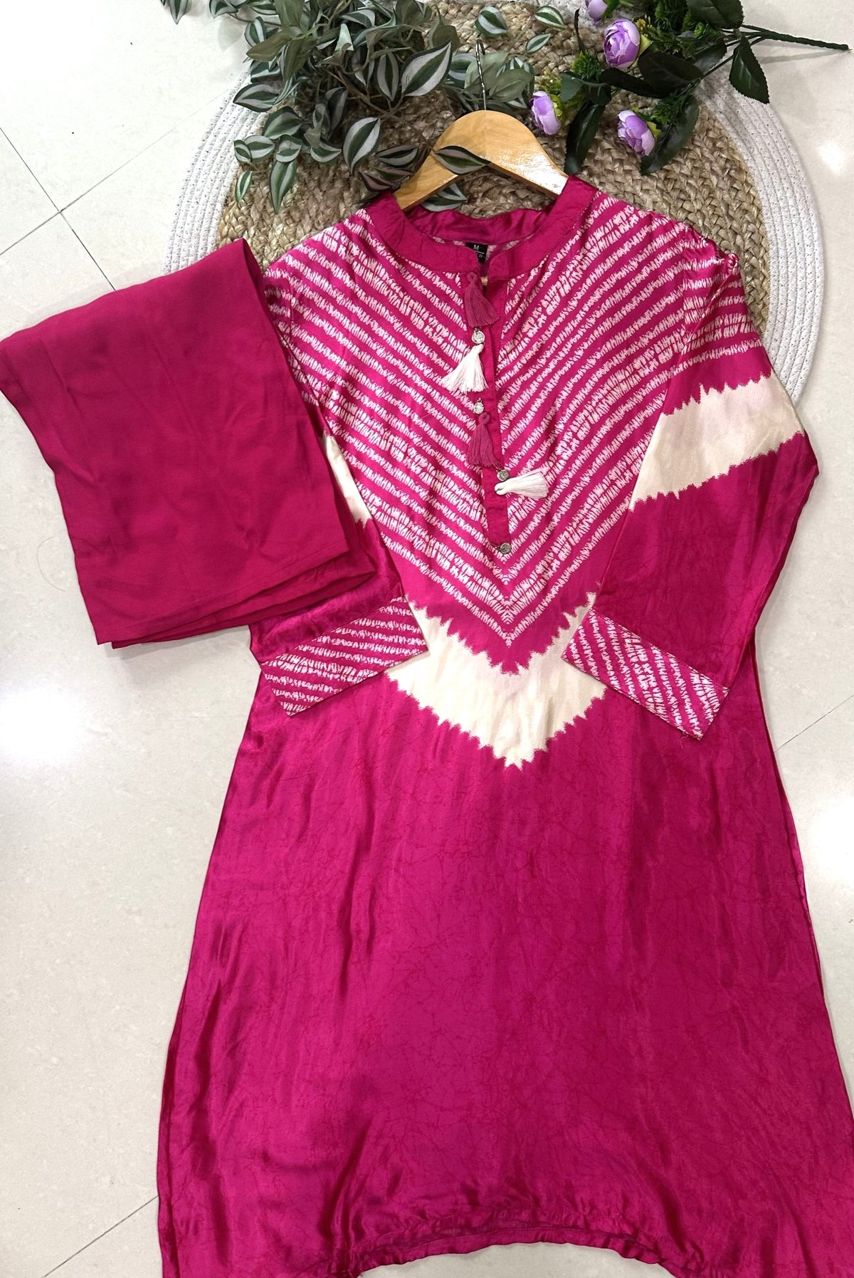 Pure Gajji Silk Co-ord Set_KE-0211-103