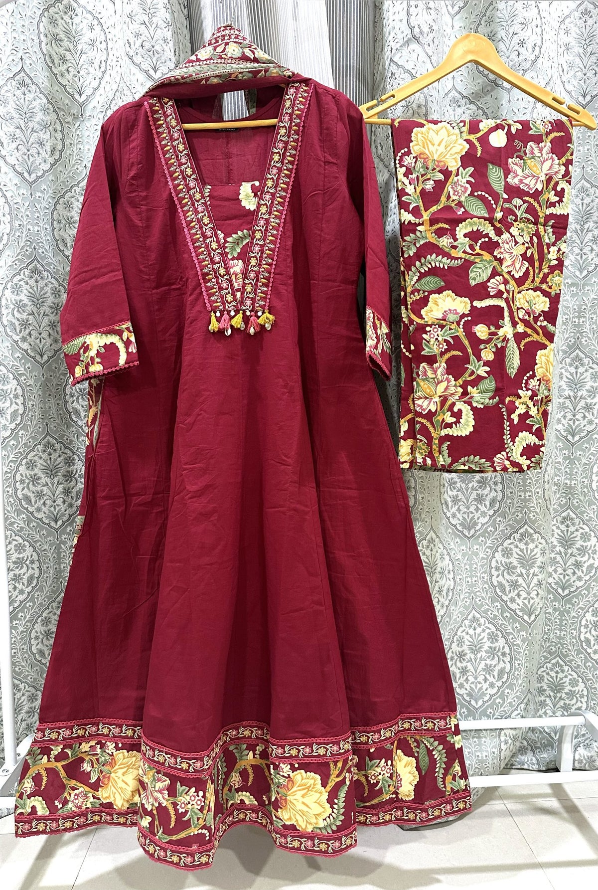 Premium Anarkali Kurta Set_KE-0211-08