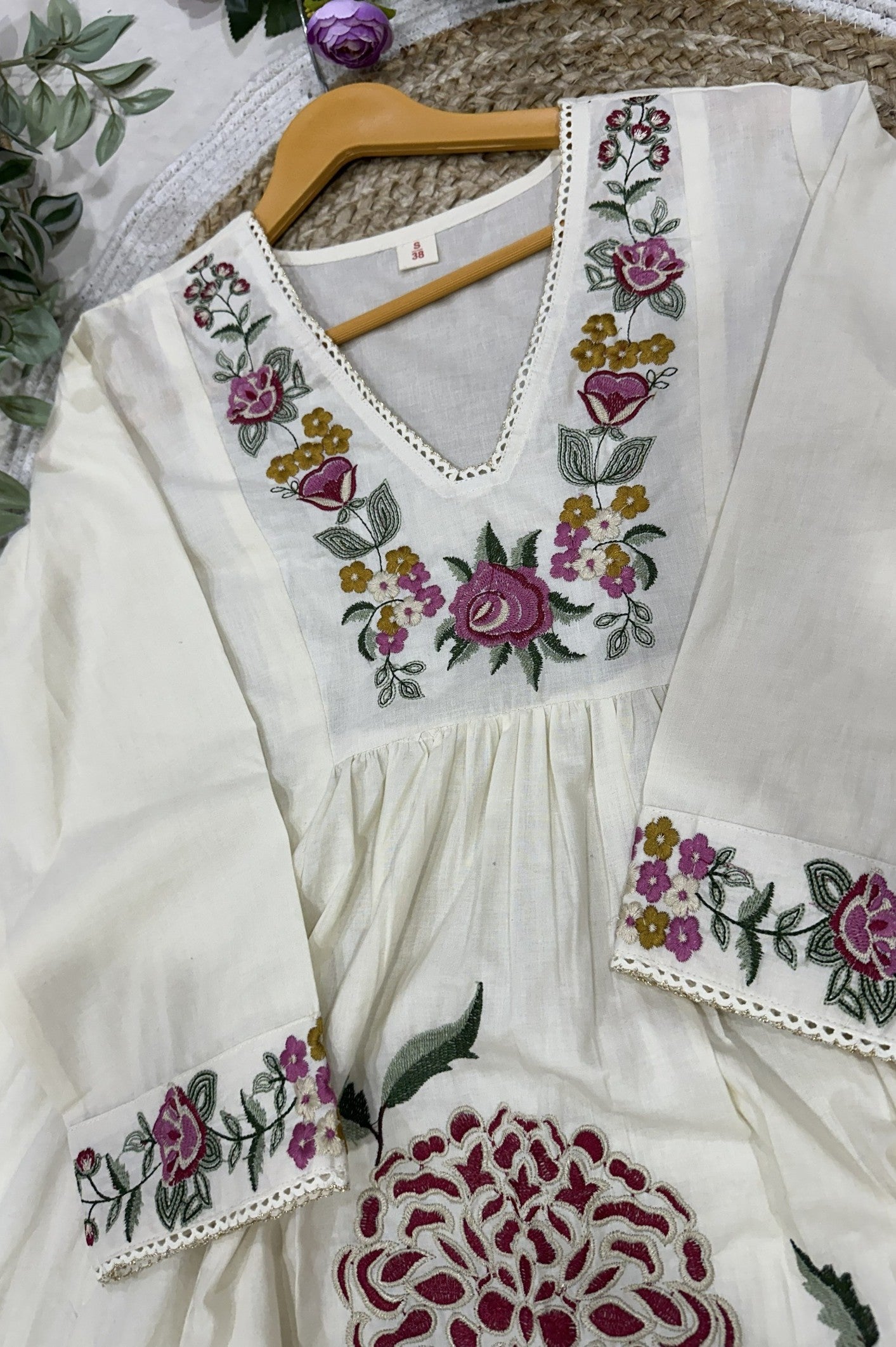 Premium Embroidery A-Line Kurta Set_KE-0211-17