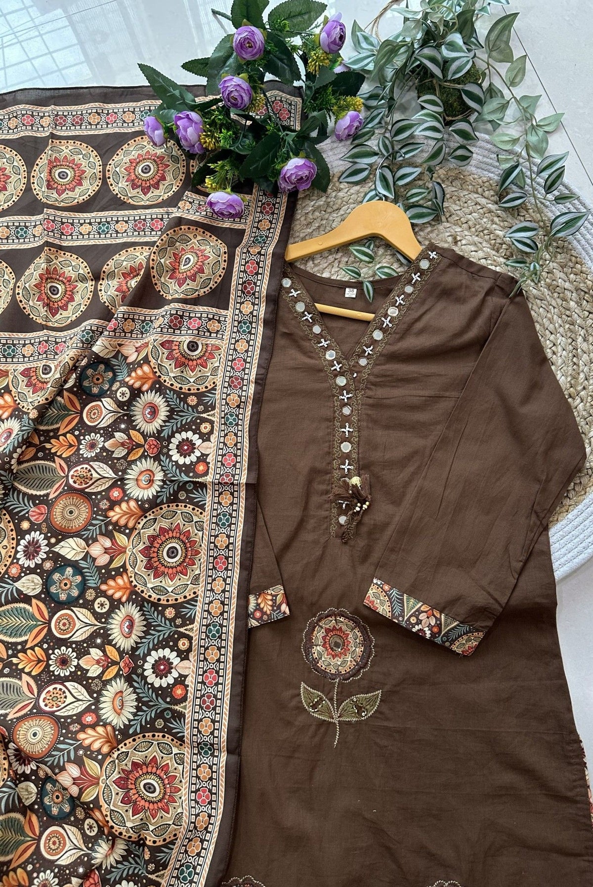 Elegant Embroidery Kurta Set_KE-0211-10