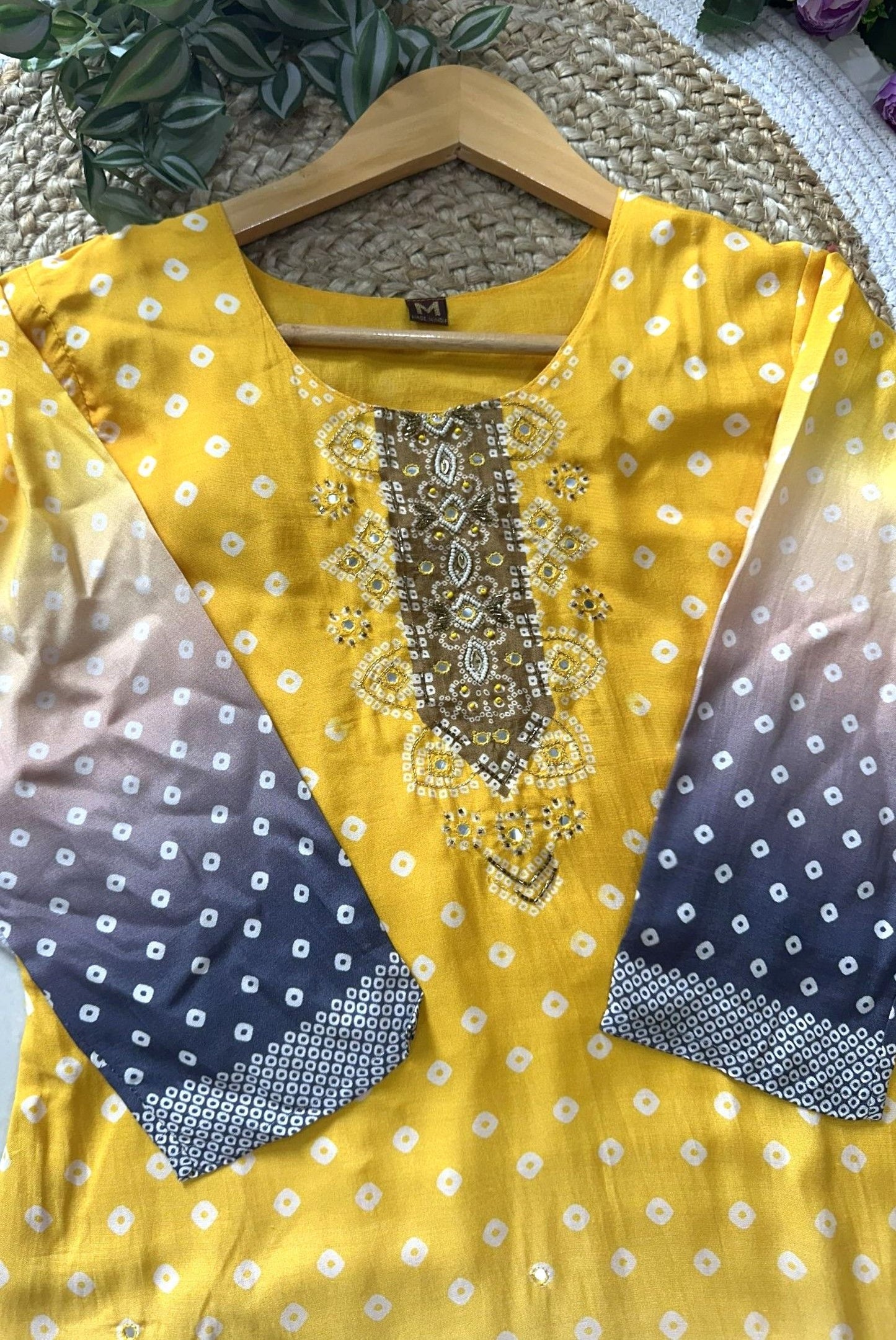 Printed Pure Muslin Kurta Set_KE-0211-92
