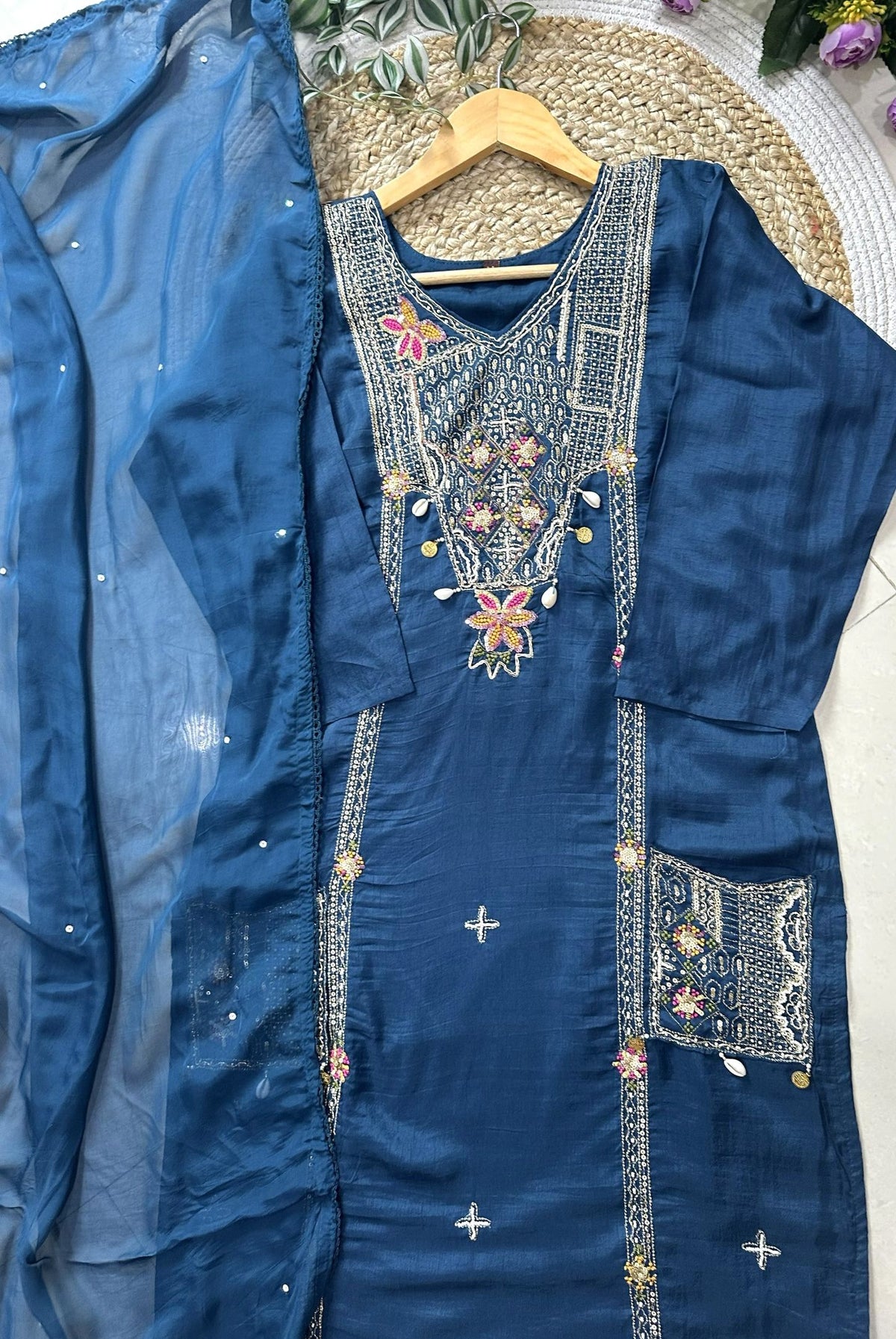Premium Embroidery Kurta Set_KE-0211-99