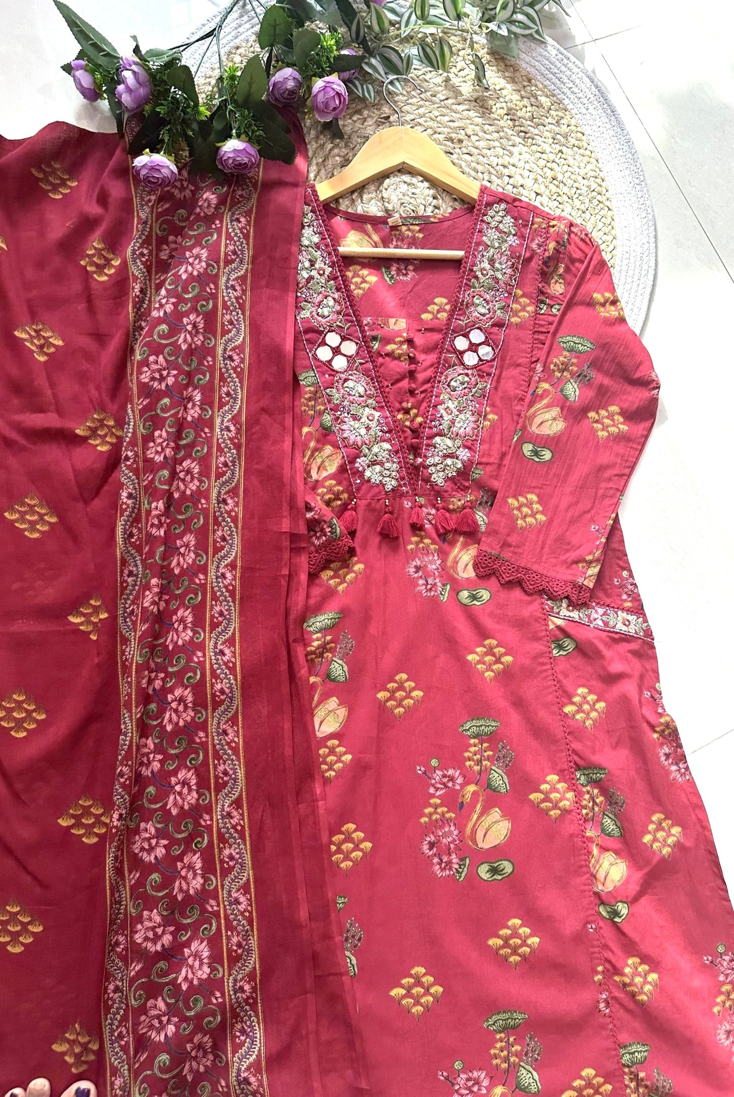 Premium Cotton Kurta Set_KE-0211-07