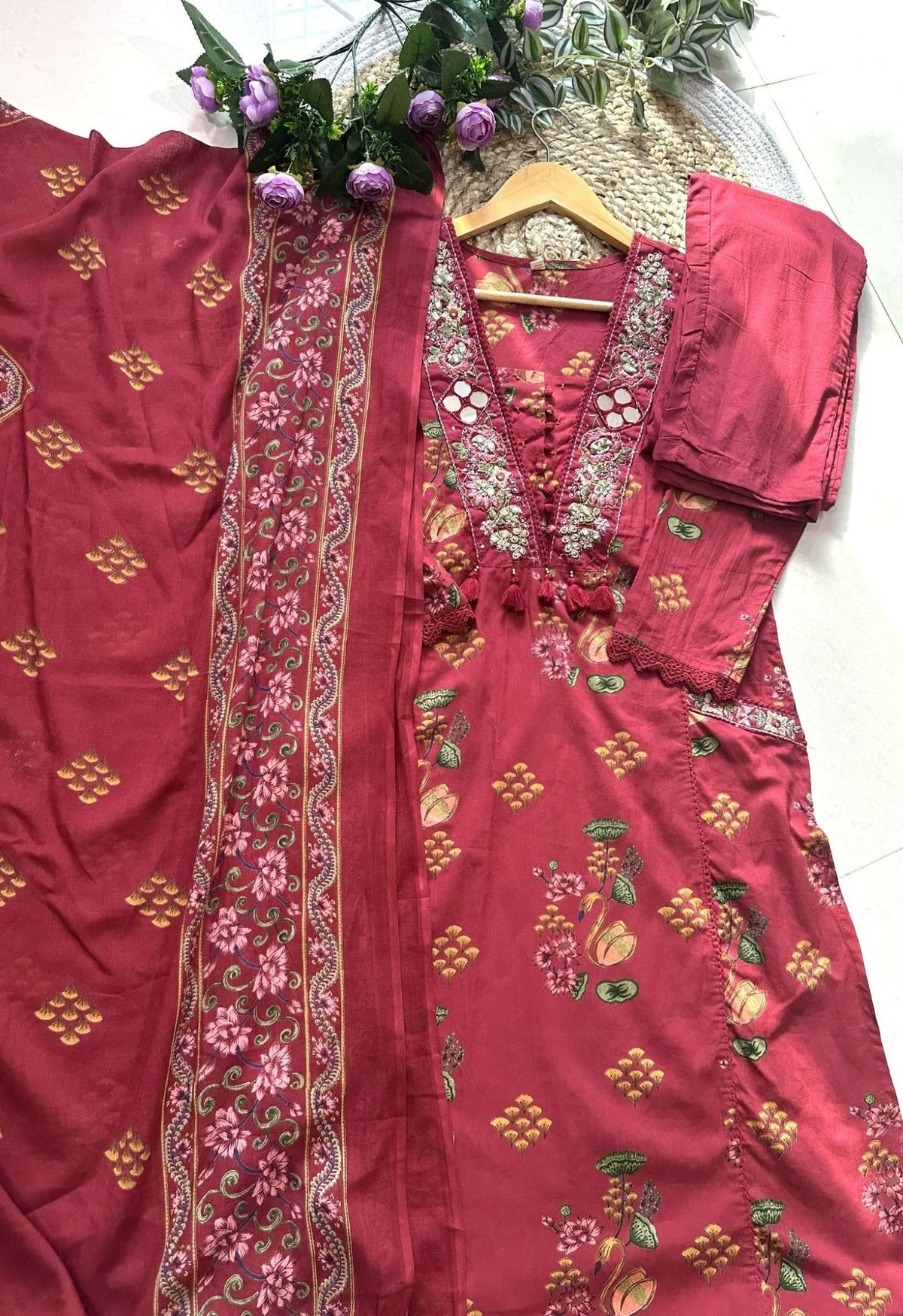 Premium Cotton Kurta Set_KE-0211-07