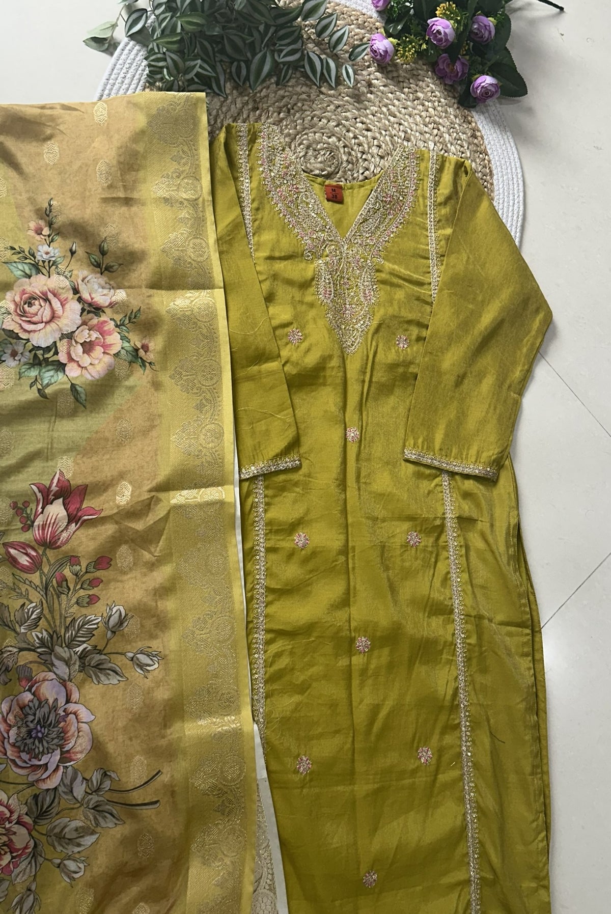 Premium Embroidery Kurta Set_KE-0211-39