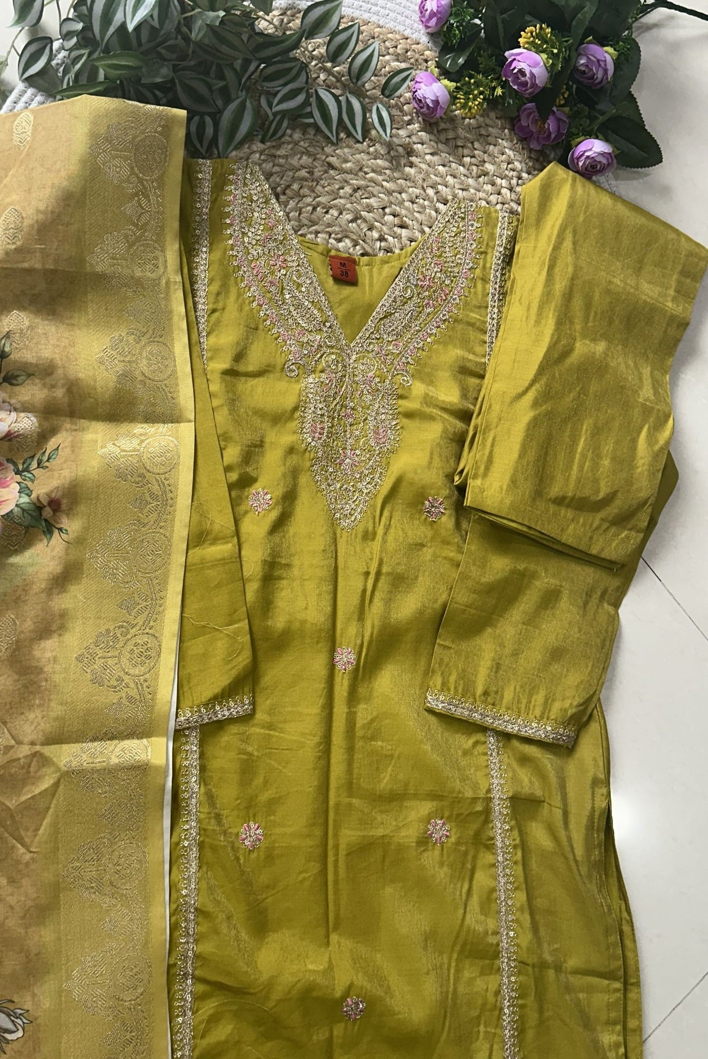 Premium Embroidery Kurta Set_KE-0211-39