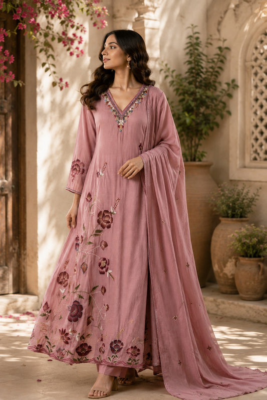 Premium Handwork Kurta Set_KE-0211-42
