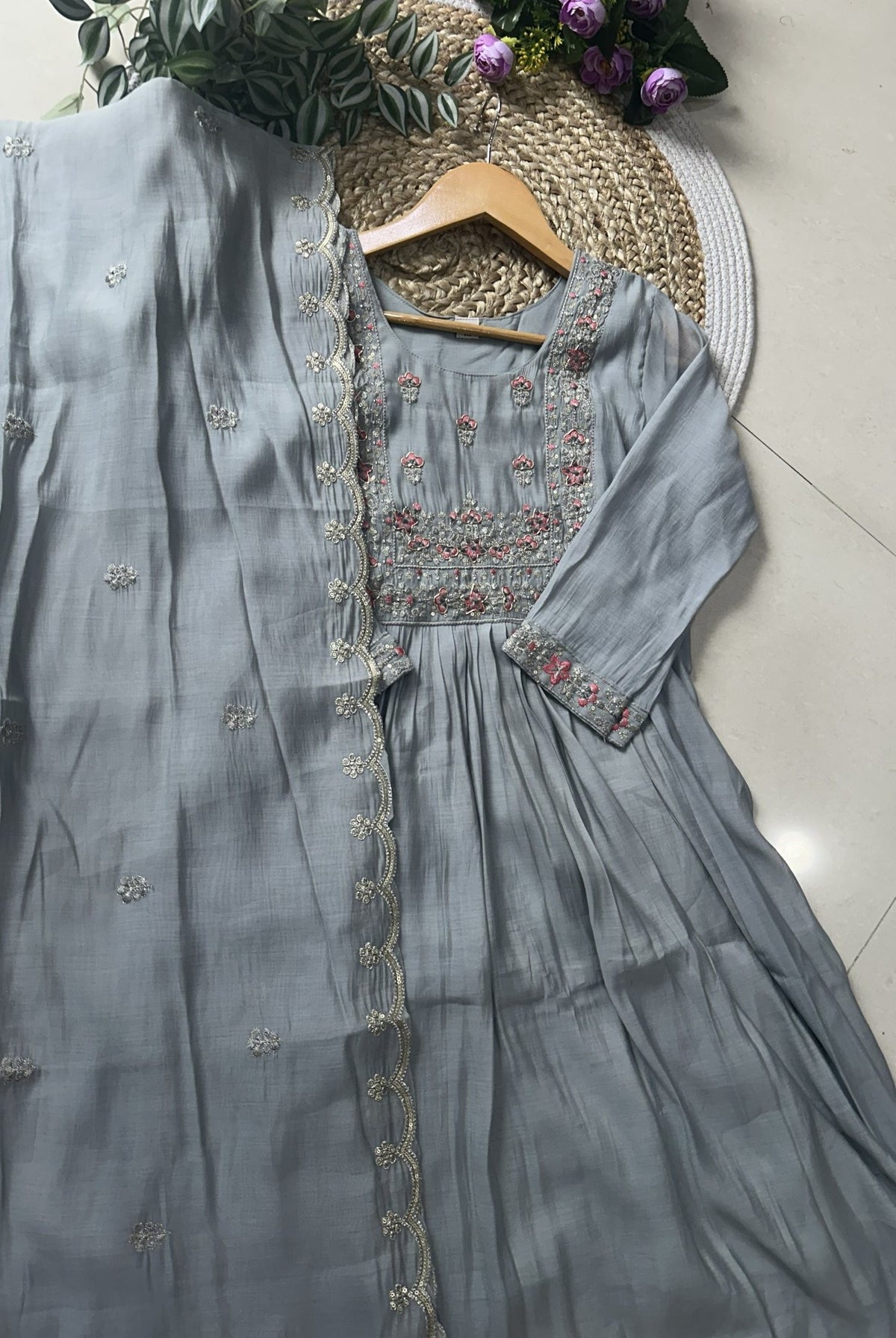 Premium Handwork Kurta Set_KE-0211-43