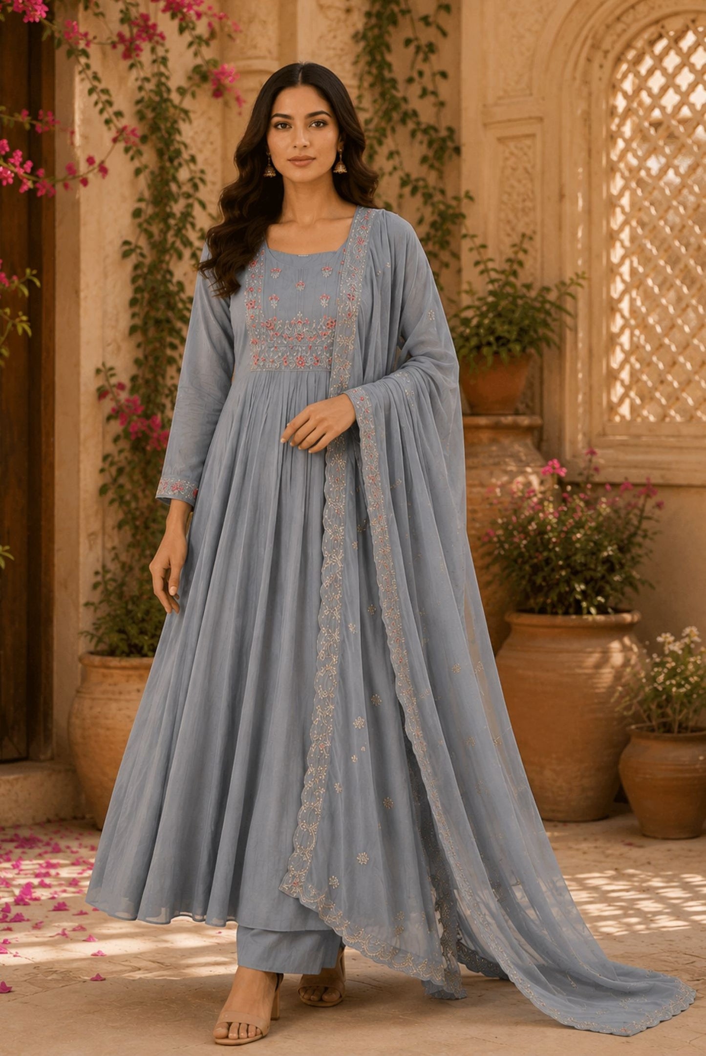 Premium Handwork Kurta Set_KE-0211-43