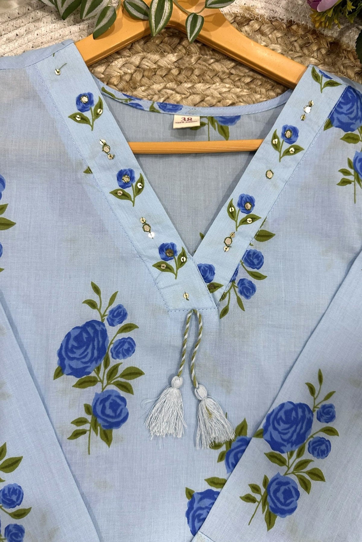 Printed Cotton Kurta Set_KE-0211-54