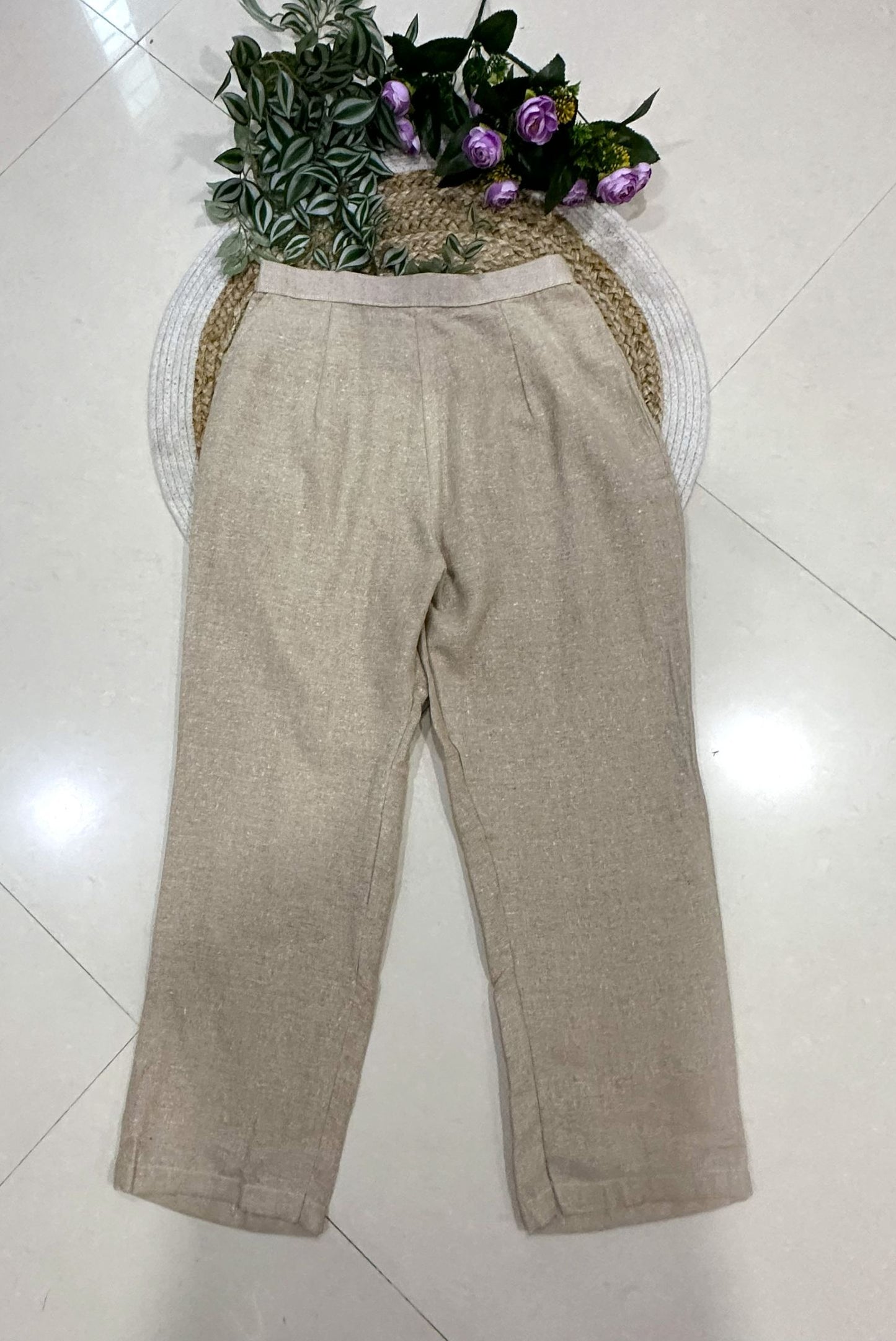 Embroidery Jute Co-ord Set_KE-0211-62