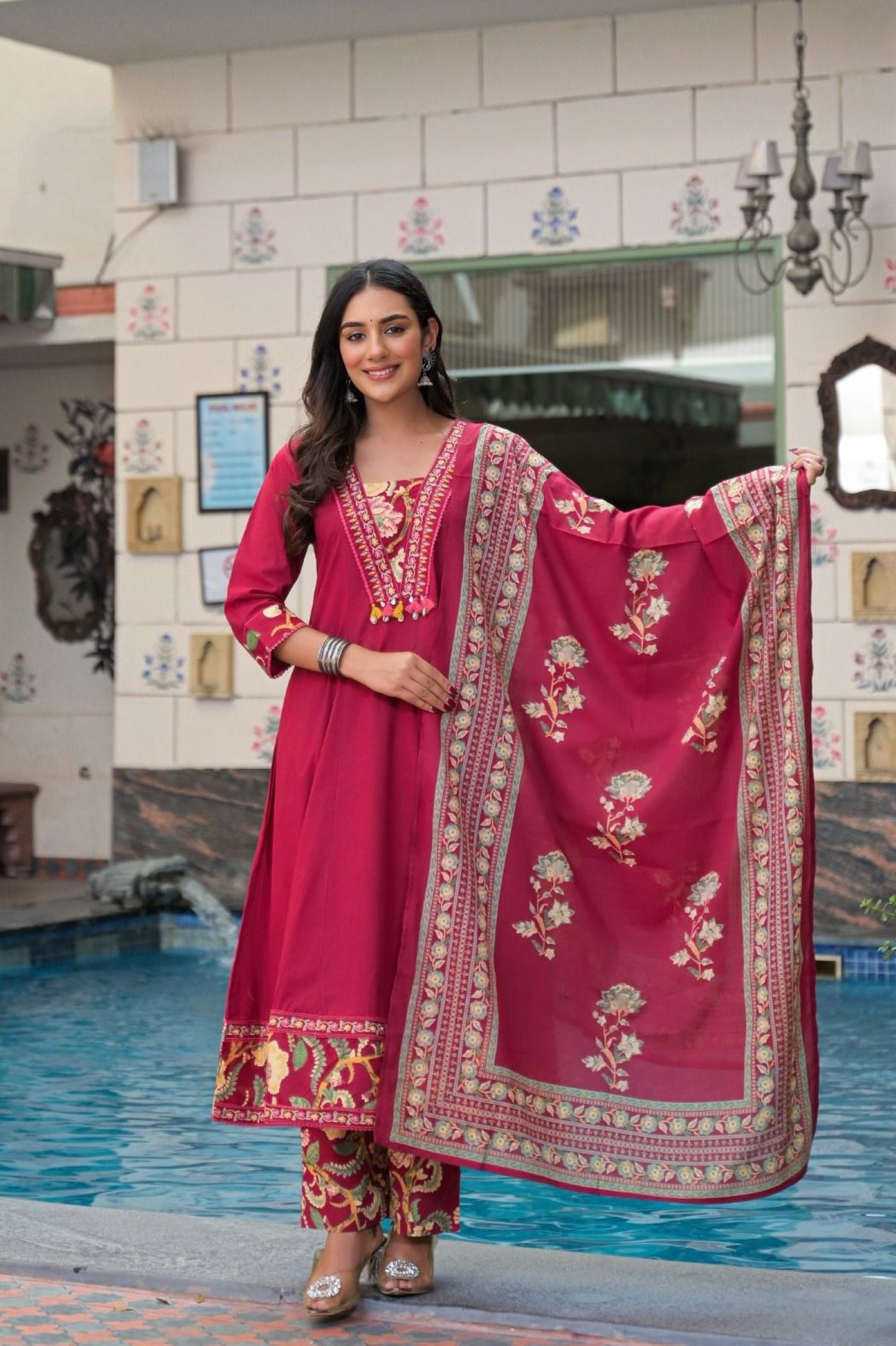 Premium Anarkali Kurta Set_KE-0211-08