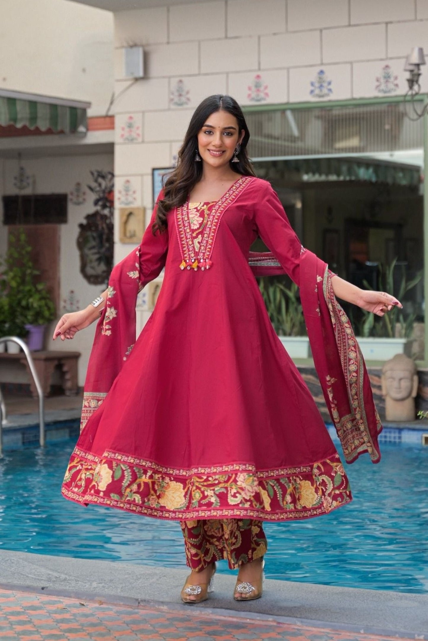 Premium Anarkali Kurta Set_KE-0211-08